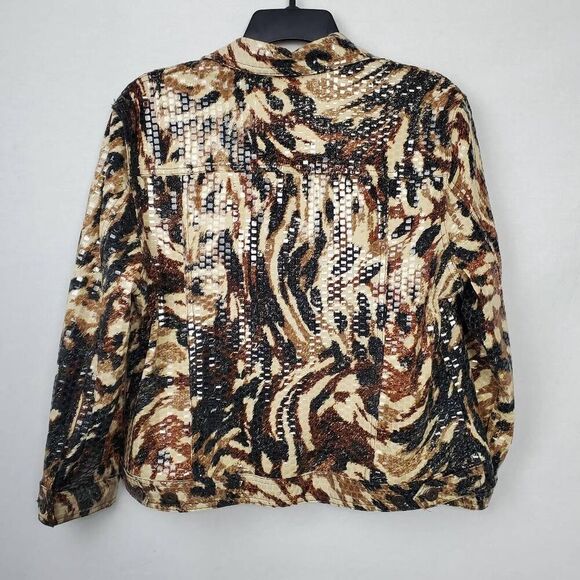 Ruby Rd. Small animal print Jacket - Picture 7 of 8